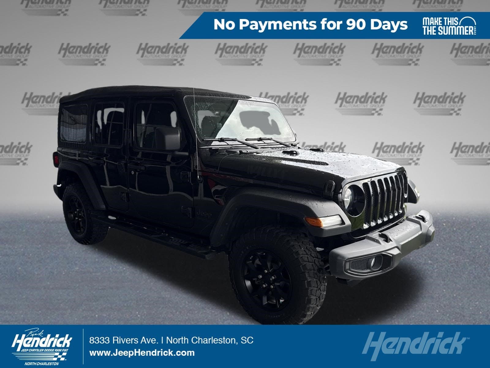 2022 Jeep Wrangler Unlimited Willys Sport — photo 1 of 34