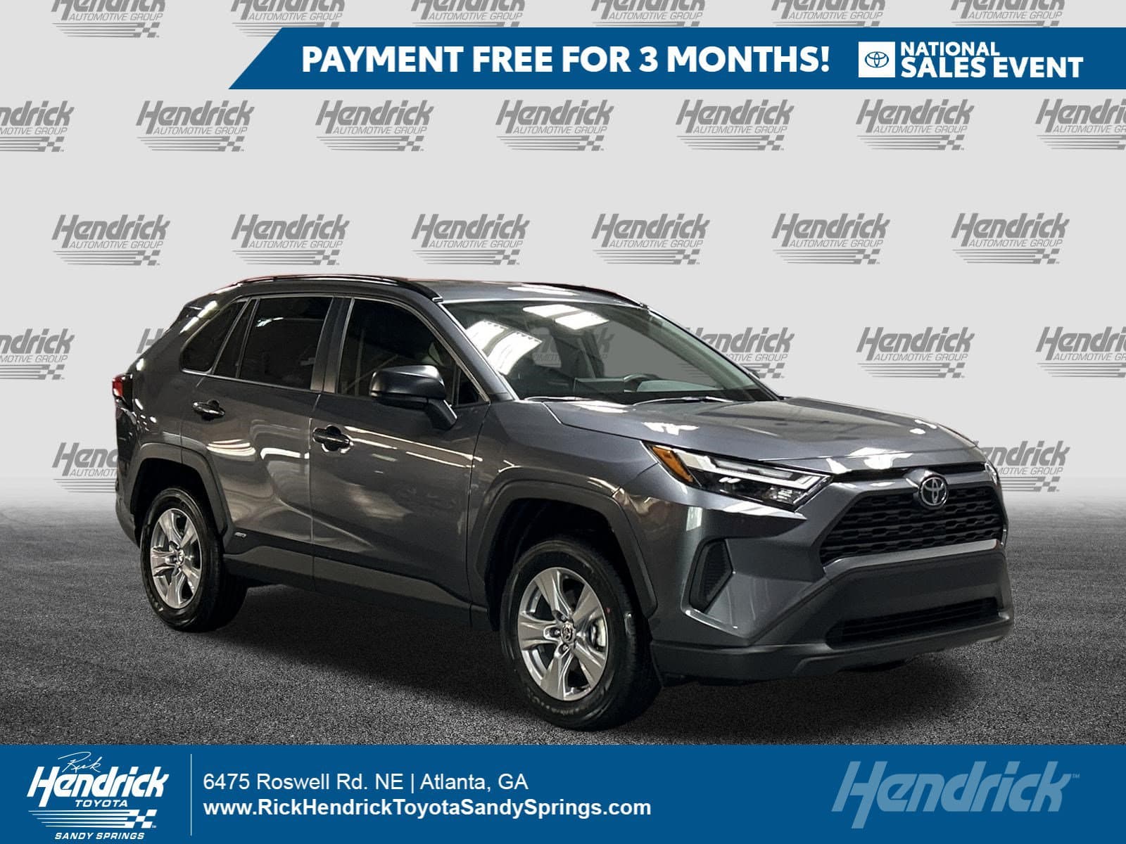 2025 Toyota RAV4 Hybrid LE — photo 1 of 36
