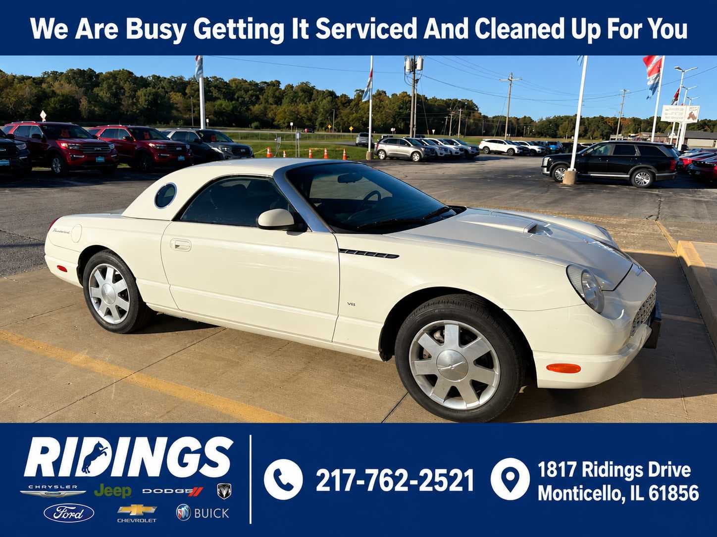 2003 Ford Thunderbird Premium — photo 1 of 12
