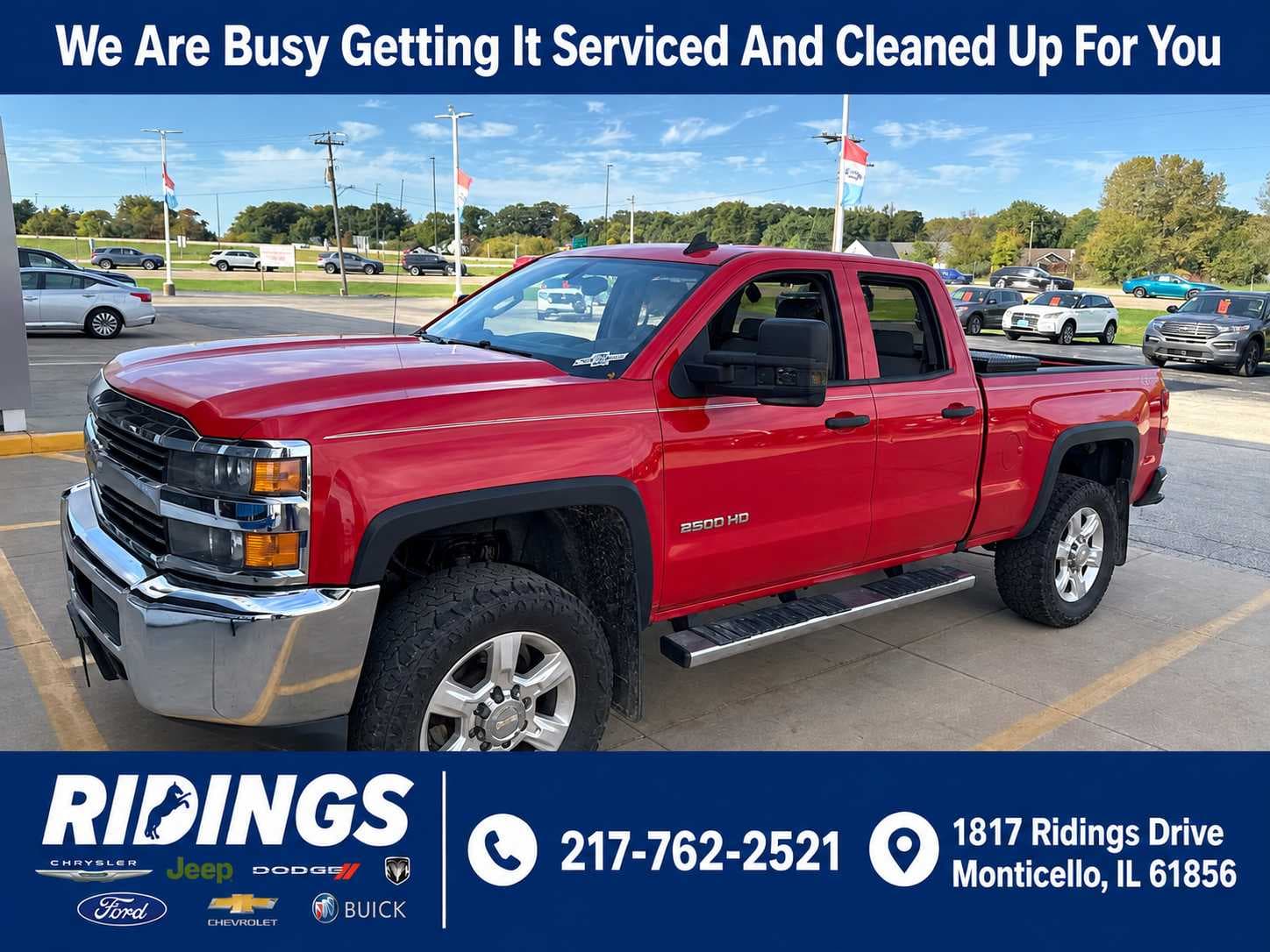 2016 Chevrolet Silverado 2500HD Work Truck — photo 1 of 11