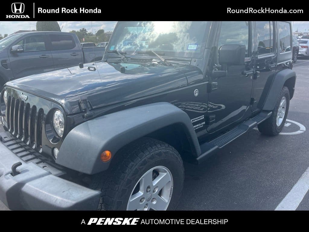 2017 Jeep Wrangler Unlimited Sport — photo 1 of 10