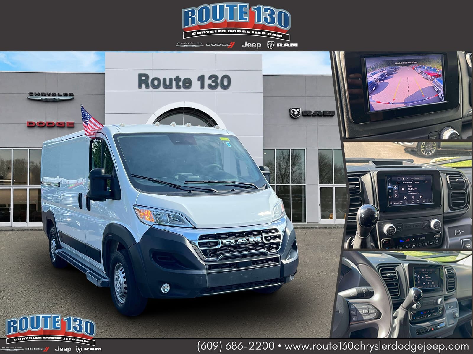 2025 RAM ProMaster Cargo Van Tradesman 2500 Low Roof 136 WB w/Pass Seat — photo 1 of 37