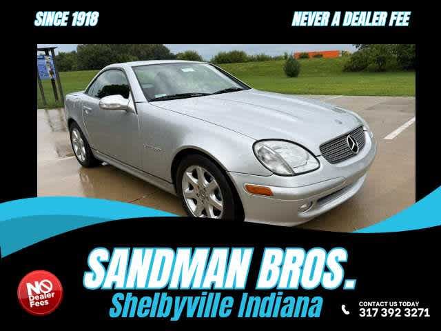 2003 Mercedes-Benz SLK230 2.3L — photo 1 of 24