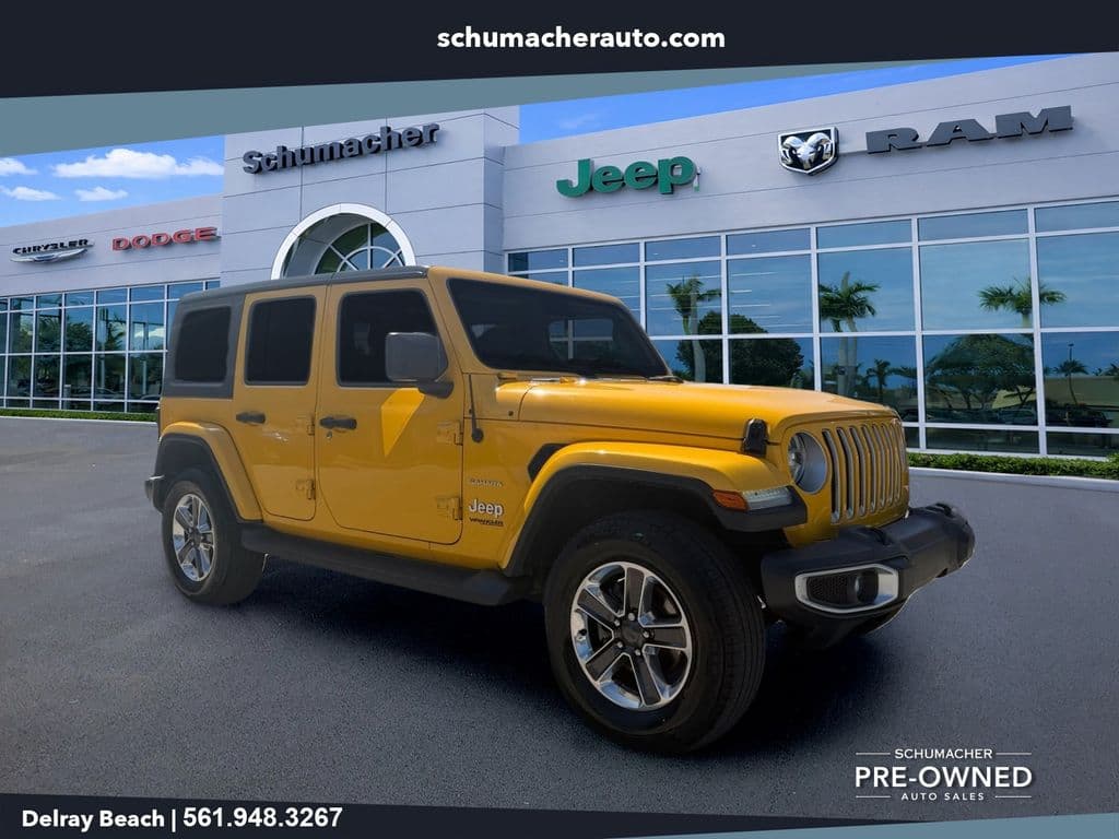 2021 Jeep Wrangler Unlimited Sahara — photo 1 of 27
