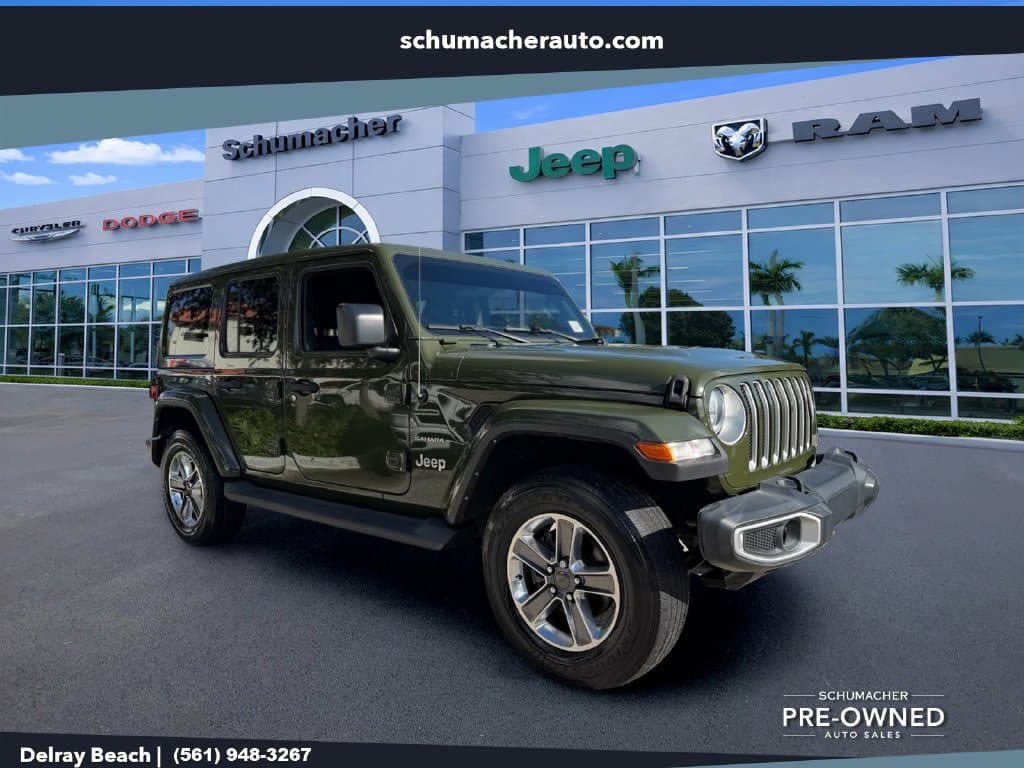 2021 Jeep Wrangler Unlimited Sahara — photo 1 of 23