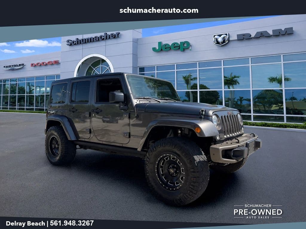 2017 Jeep Wrangler JK Unlimited Sahara 4x4 — photo 1 of 25