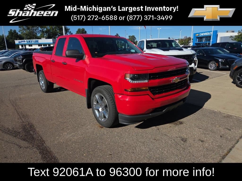 2018 Chevrolet Silverado 1500 Custom — photo 1 of 20