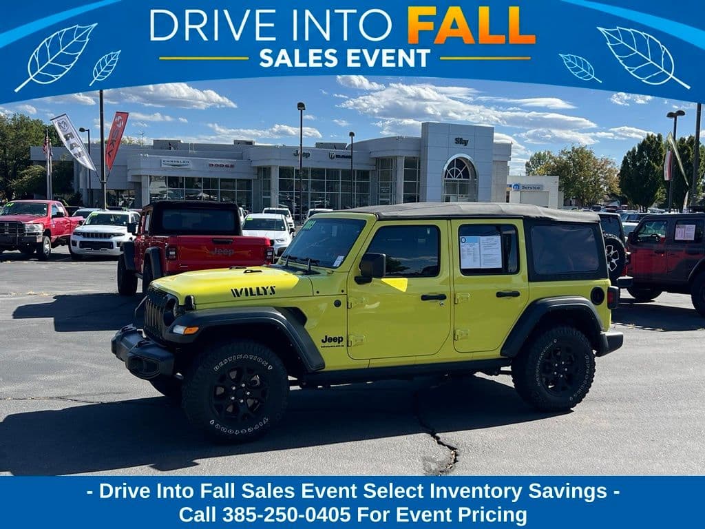 2023 Jeep Wrangler Sport — photo 1 of 33