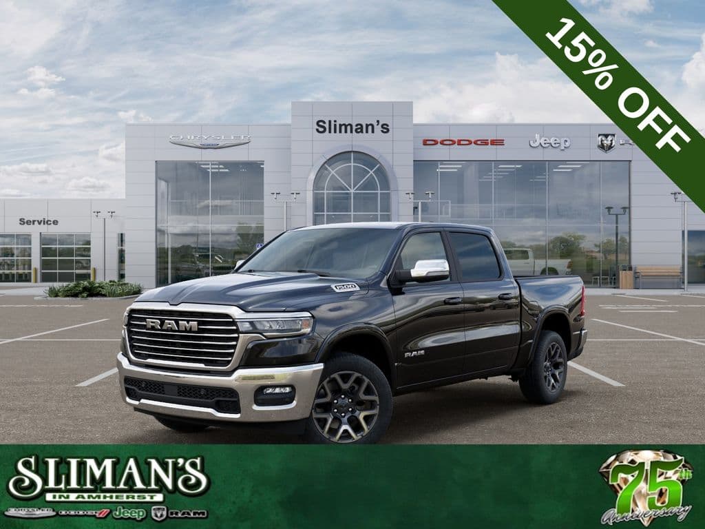 2026 RAM 1500 LARAMIE CREW CAB 4X4 5'7 BOX — photo 1 of 56