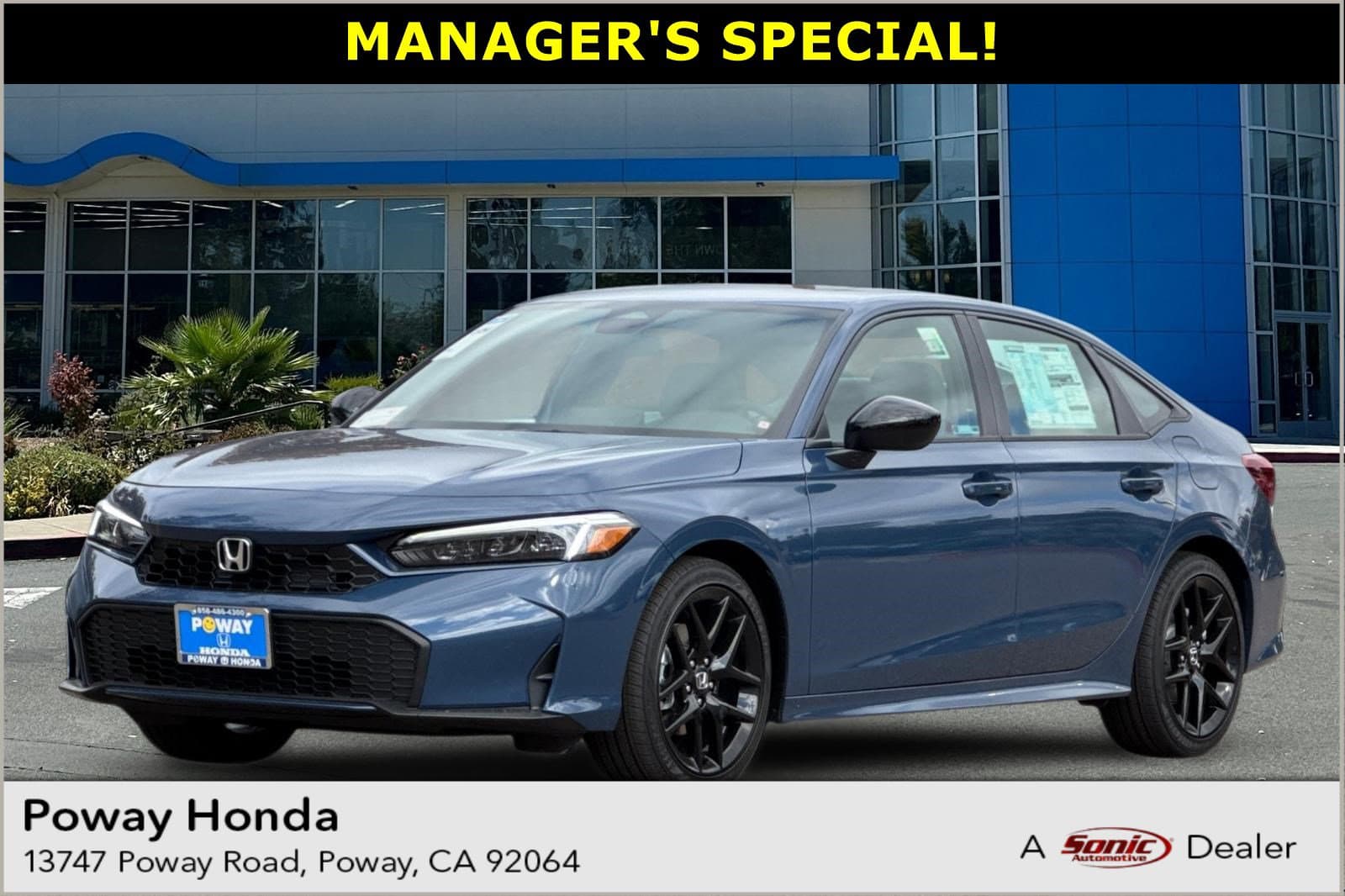 2026 Honda Civic Sedan Hybrid Sport — photo 1 of 32