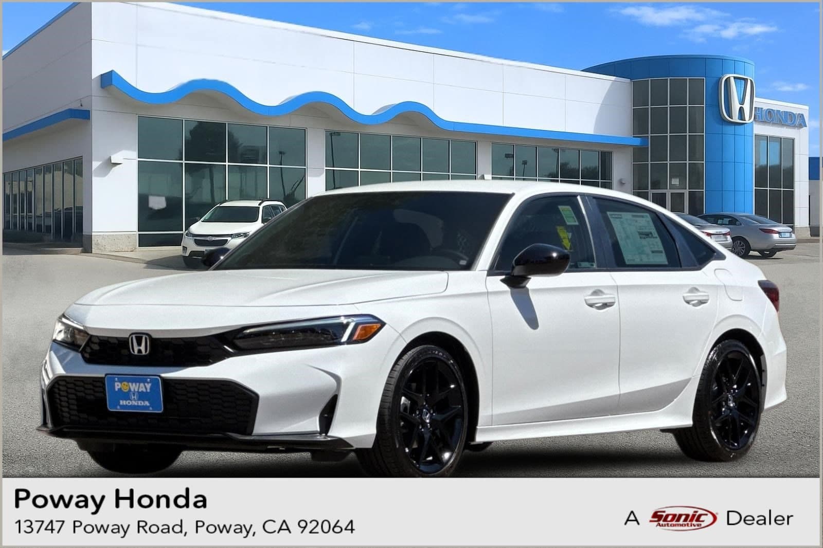 2026 Honda Civic Sedan Sport — photo 1 of 26
