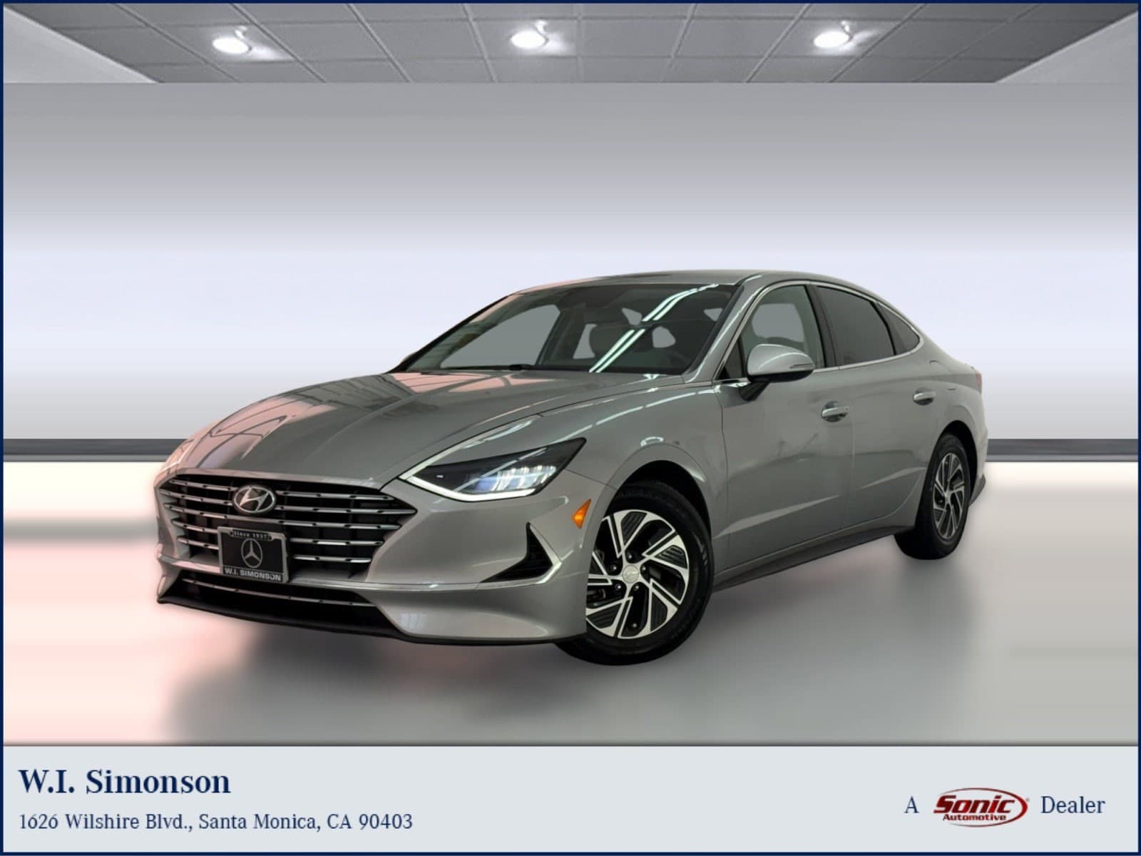 2022 Hyundai Sonata Hybrid Blue — photo 1 of 31