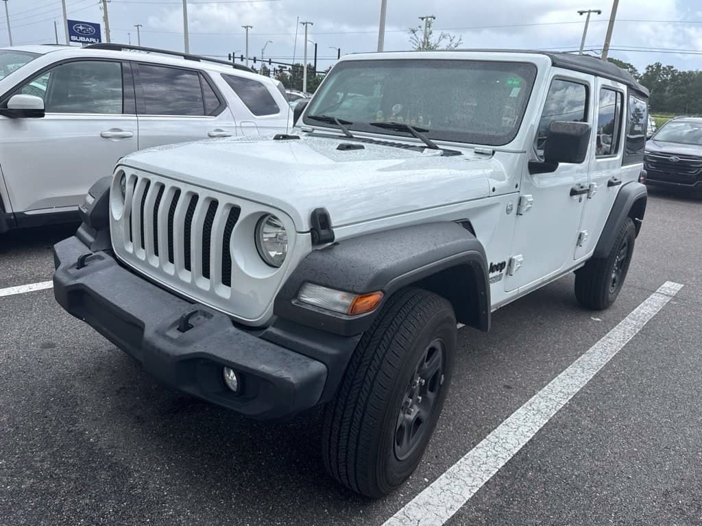 2021 Jeep Wrangler Unlimited Sport — photo 1 of 3