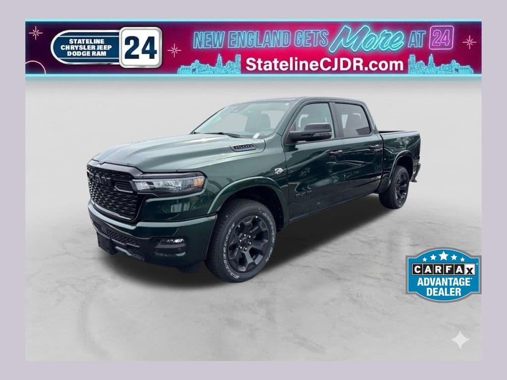 2026 RAM 1500 BIG HORN CREW CAB 4X4 5'7 BOX — photo 1 of 26