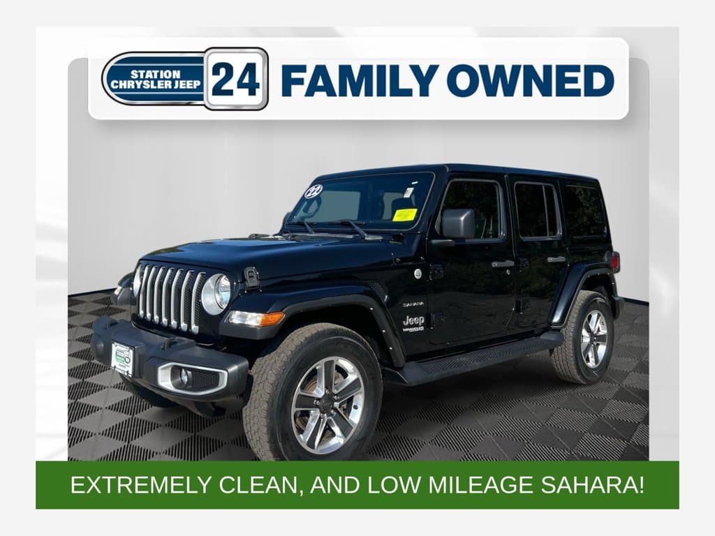 2022 Jeep Wrangler Unlimited Sahara — photo 1 of 33
