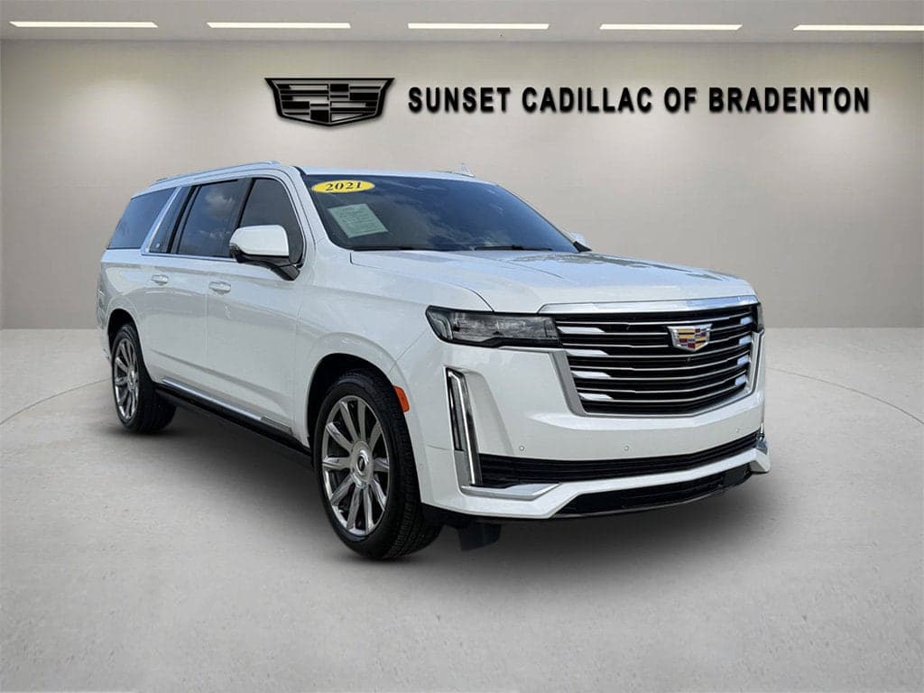 2021 Cadillac Escalade ESV Premium Luxury Platinum — photo 1 of 37