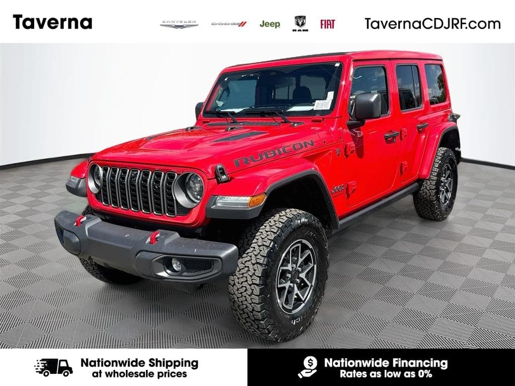 2026 Jeep Wrangler 4-DOOR RUBICON — photo 1 of 43