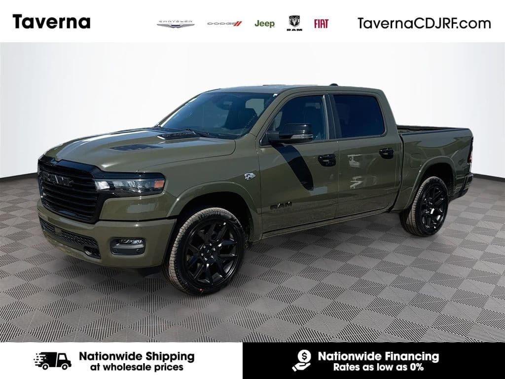 2026 RAM 1500 LARAMIE CREW CAB 4X4 5'7 BOX — photo 1 of 47