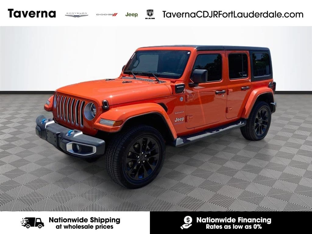 2023 Jeep Wrangler 4xe Sahara — photo 1 of 36