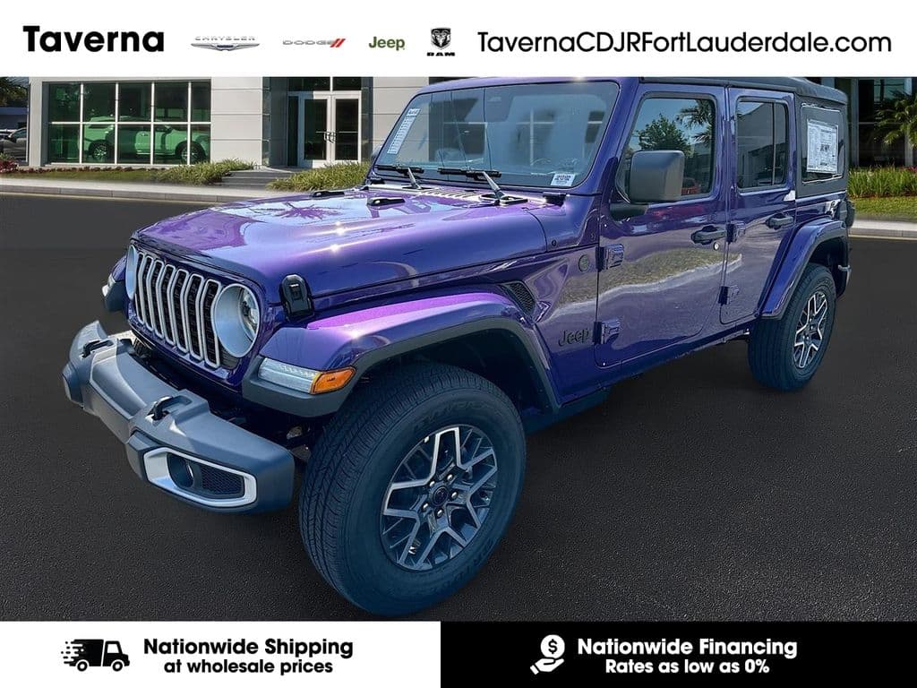 2026 Jeep Wrangler 4-DOOR SAHARA — photo 1 of 46