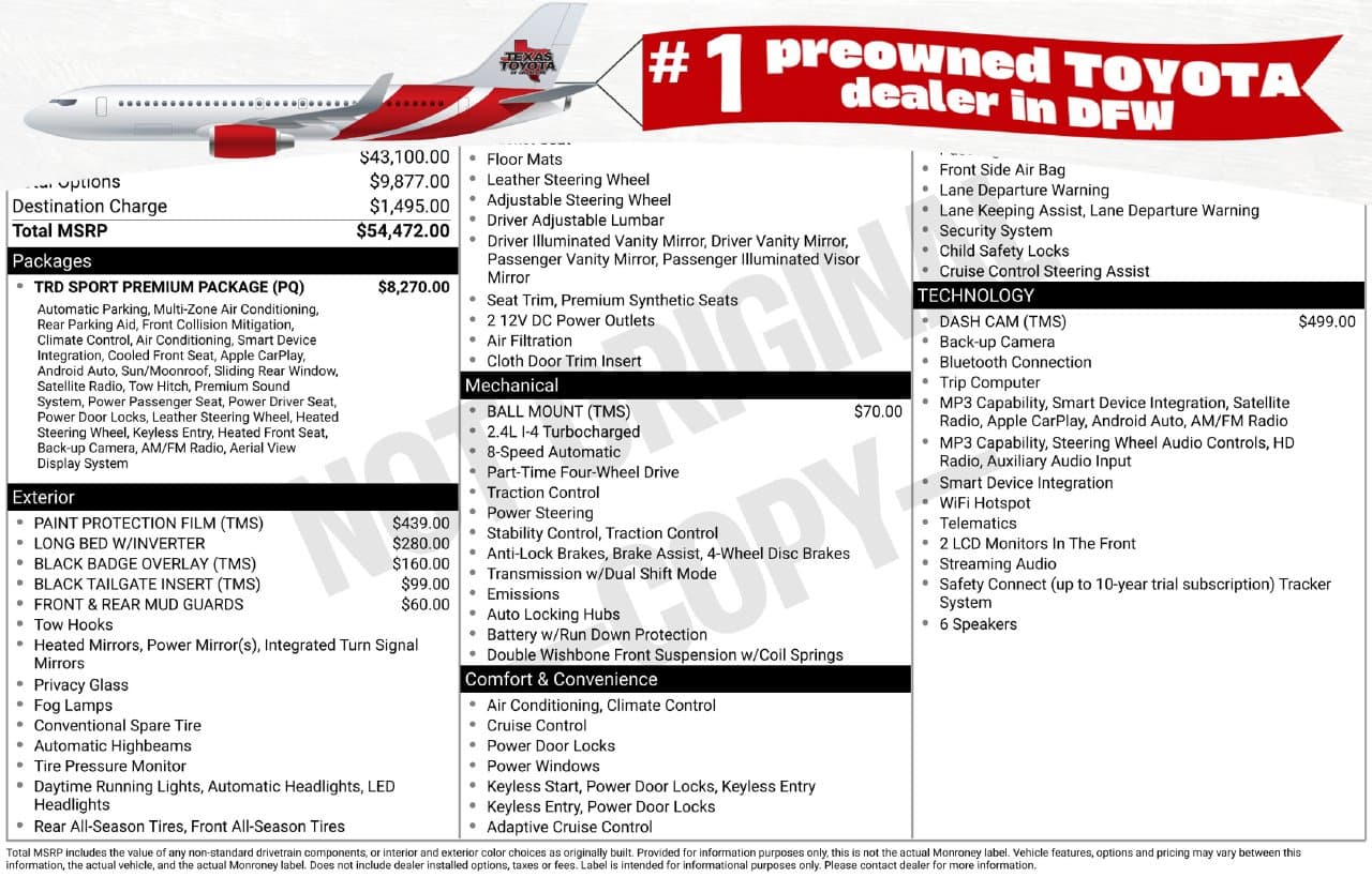 2024 Toyota Tacoma 4WD TRD Sport — photo 1 of 2