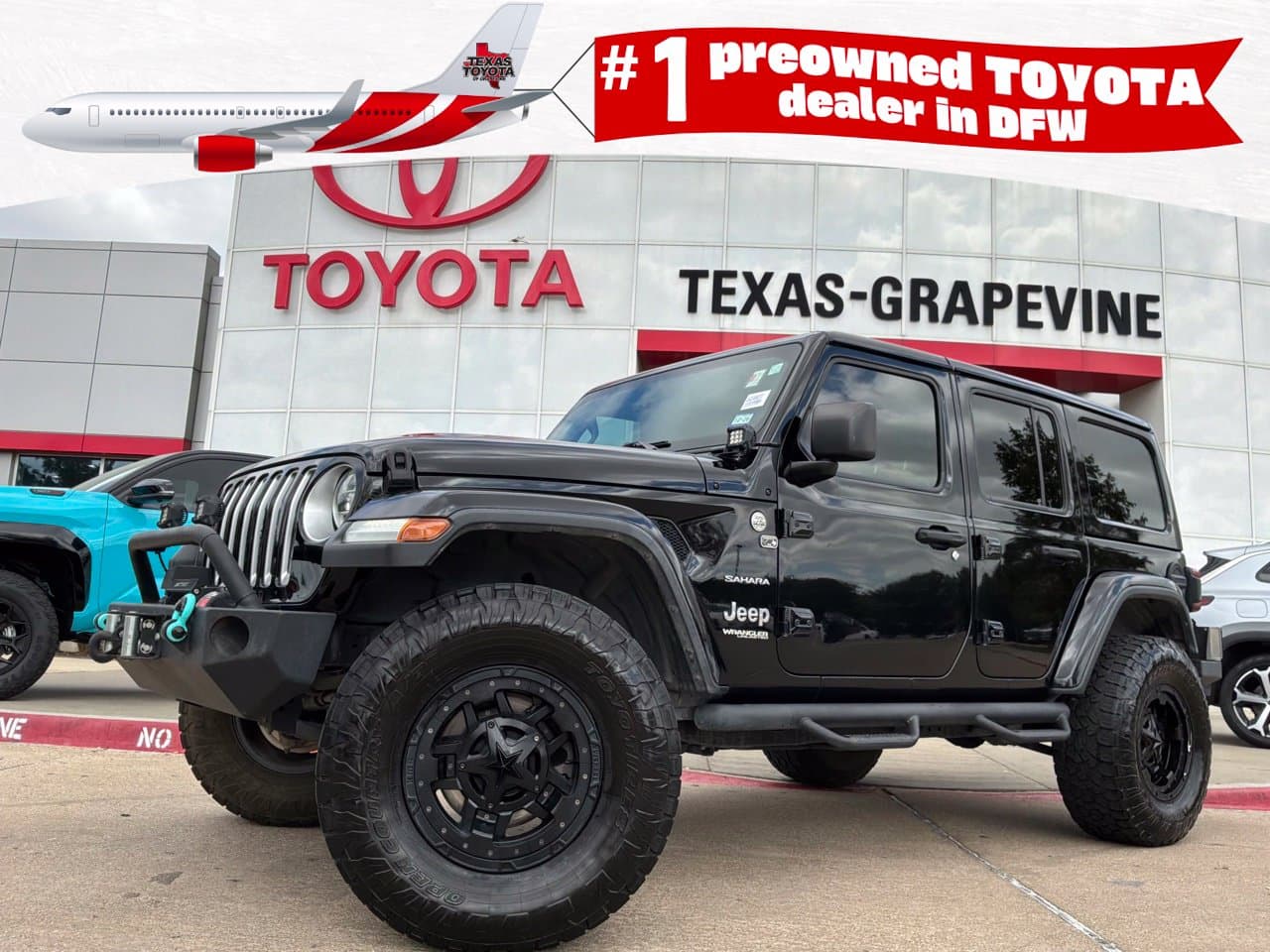 2020 Jeep Wrangler Unlimited Sahara — photo 1 of 49