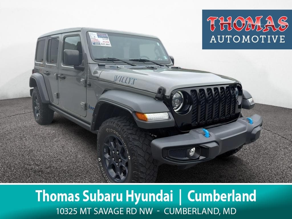 2023 Jeep Wrangler 4xe Willys 4xe — photo 1 of 36