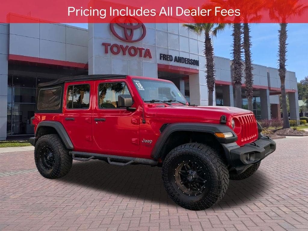 2018 Jeep Wrangler Unlimited Sport S — photo 1 of 30