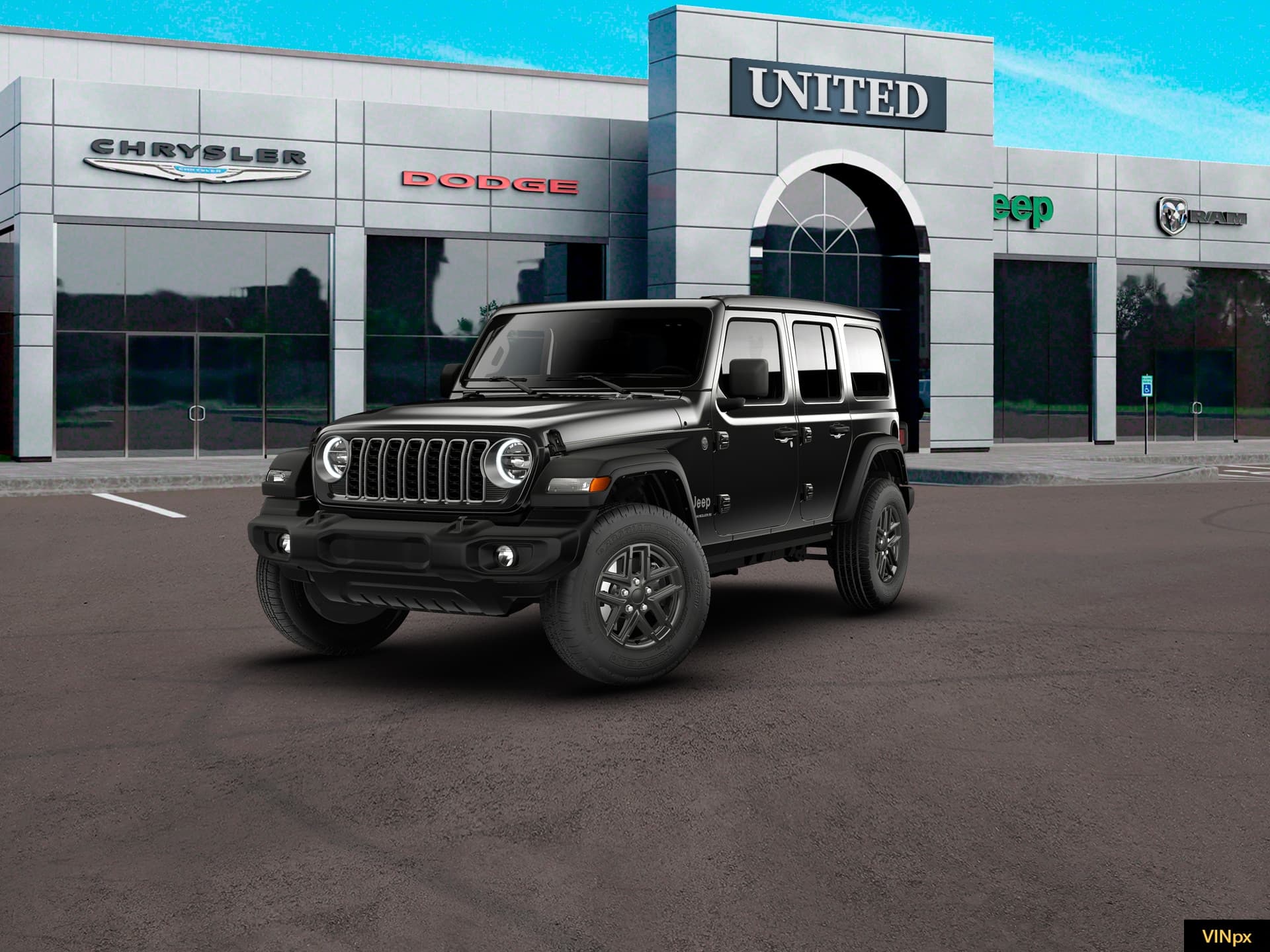 2026 Jeep Wrangler 4-DOOR SPORT S — photo 1 of 34