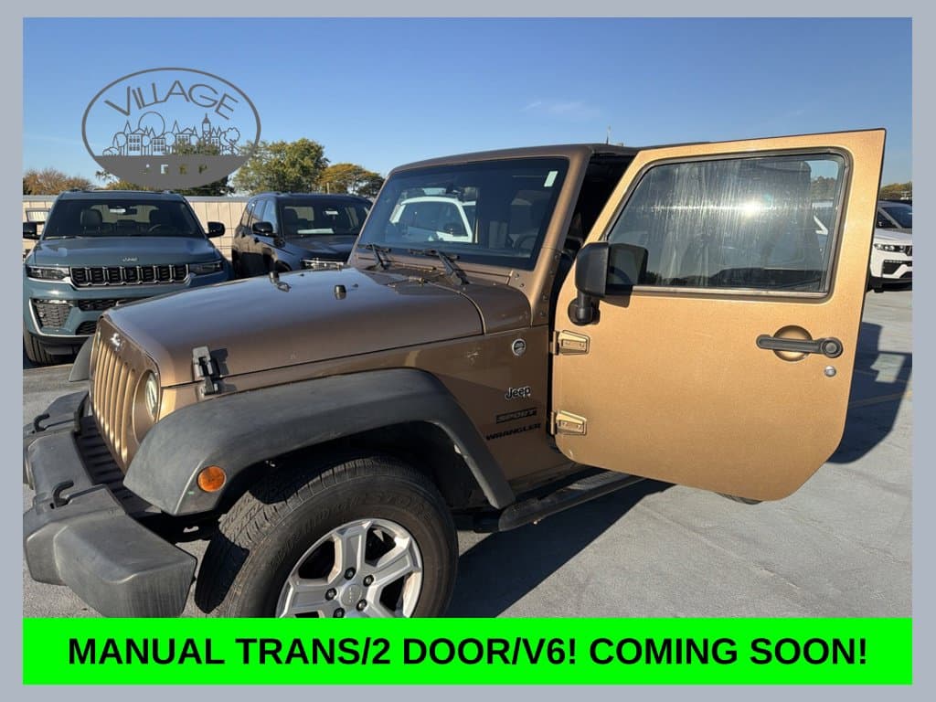 2015 Jeep Wrangler Sport — photo 1 of 3