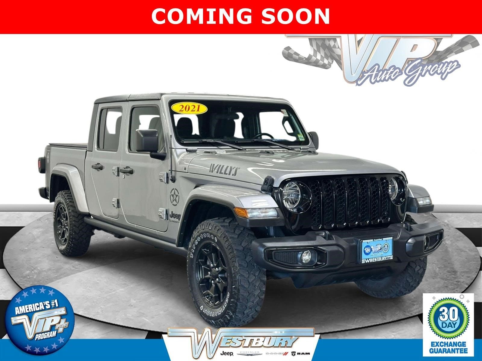 2021 Jeep Gladiator Willys — photo 1 of 31