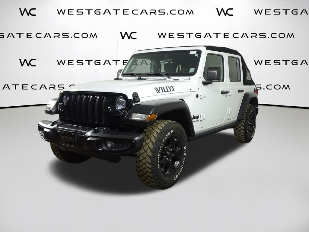2021 Jeep Wrangler Unlimited Willys — photo 1 of 40