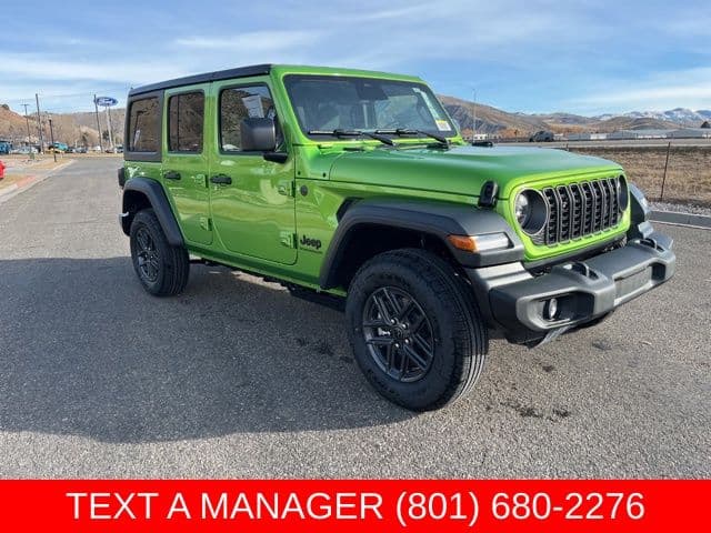 2026 Jeep Wrangler 4-DOOR SPORT S — photo 1 of 37