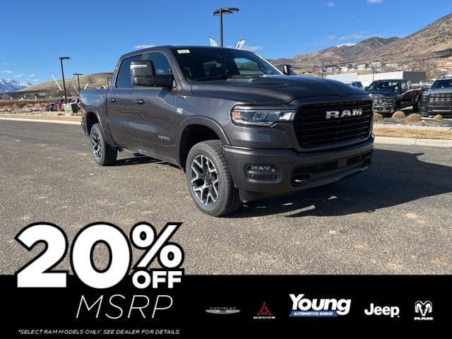 2026 RAM 1500 LARAMIE CREW CAB 4X4 5'7 BOX — photo 1 of 44