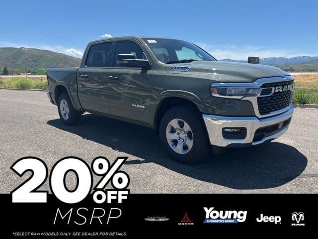 2026 RAM 1500 BIG HORN CREW CAB 4X4 5'7 BOX — photo 1 of 44