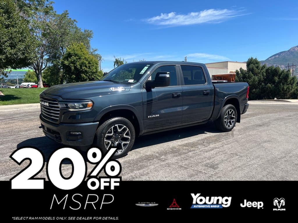 2026 RAM 1500 LARAMIE CREW CAB 4X4 5'7 BOX — photo 1 of 39