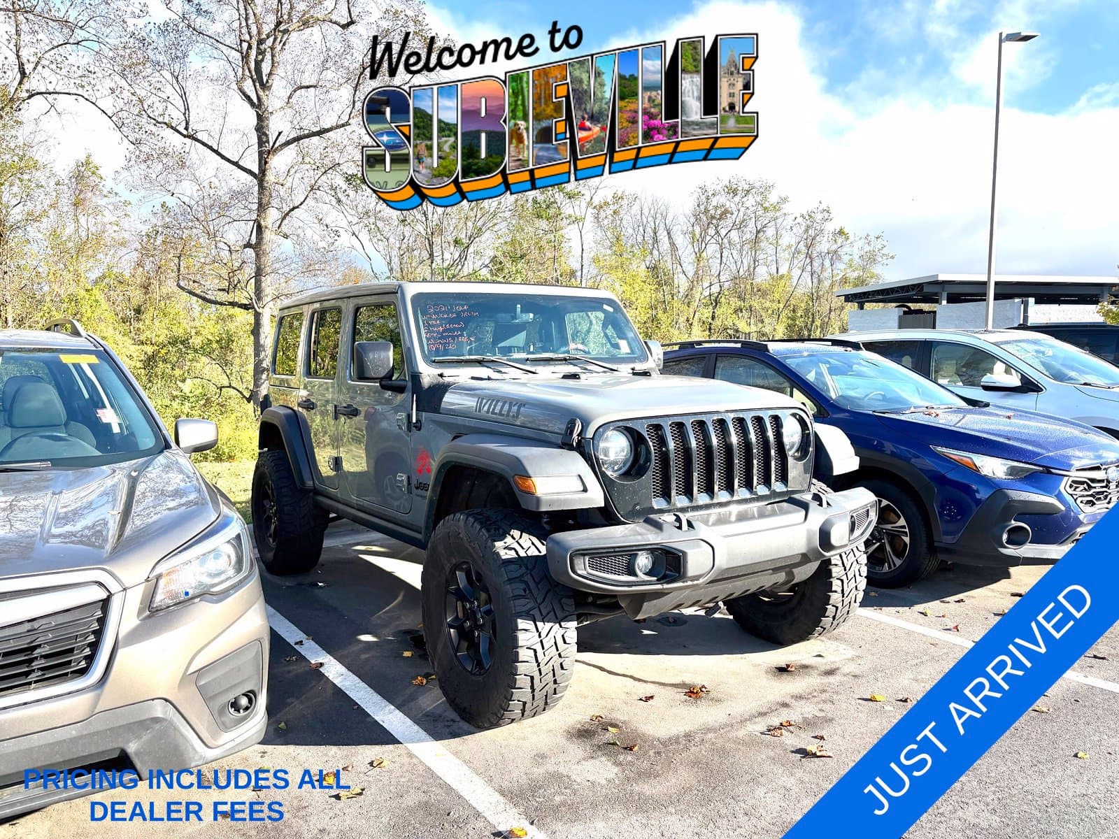 2021 Jeep Wrangler Unlimited Willys — photo 1 of 11