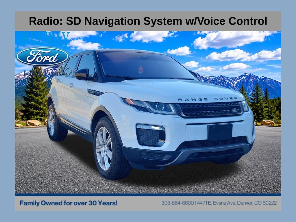 2018 Land Rover Range Rover Evoque SE — photo 1 of 5