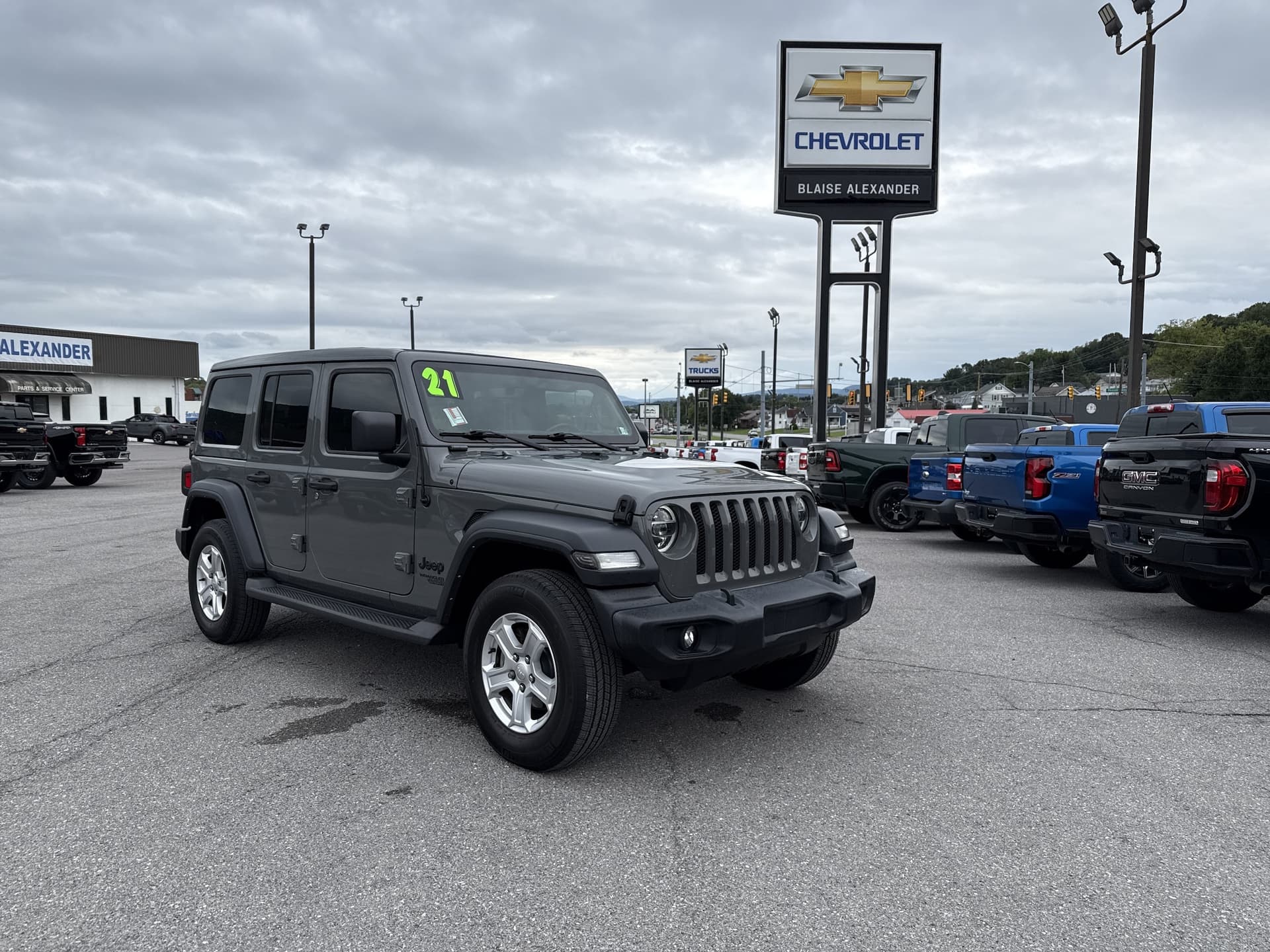 2021 Jeep Wrangler Unlimited Sport S — photo 1 of 29