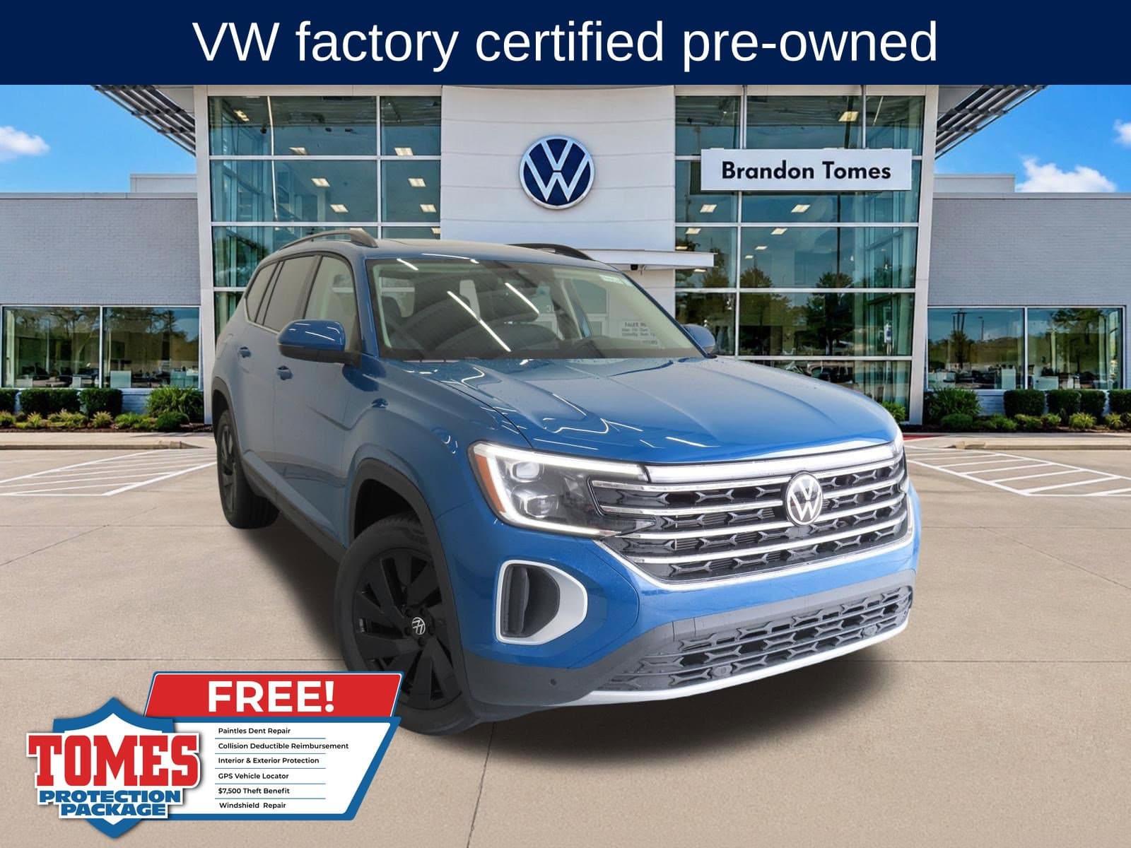 2025 Volkswagen Atlas 2.0T SE w/Technology — photo 1 of 28