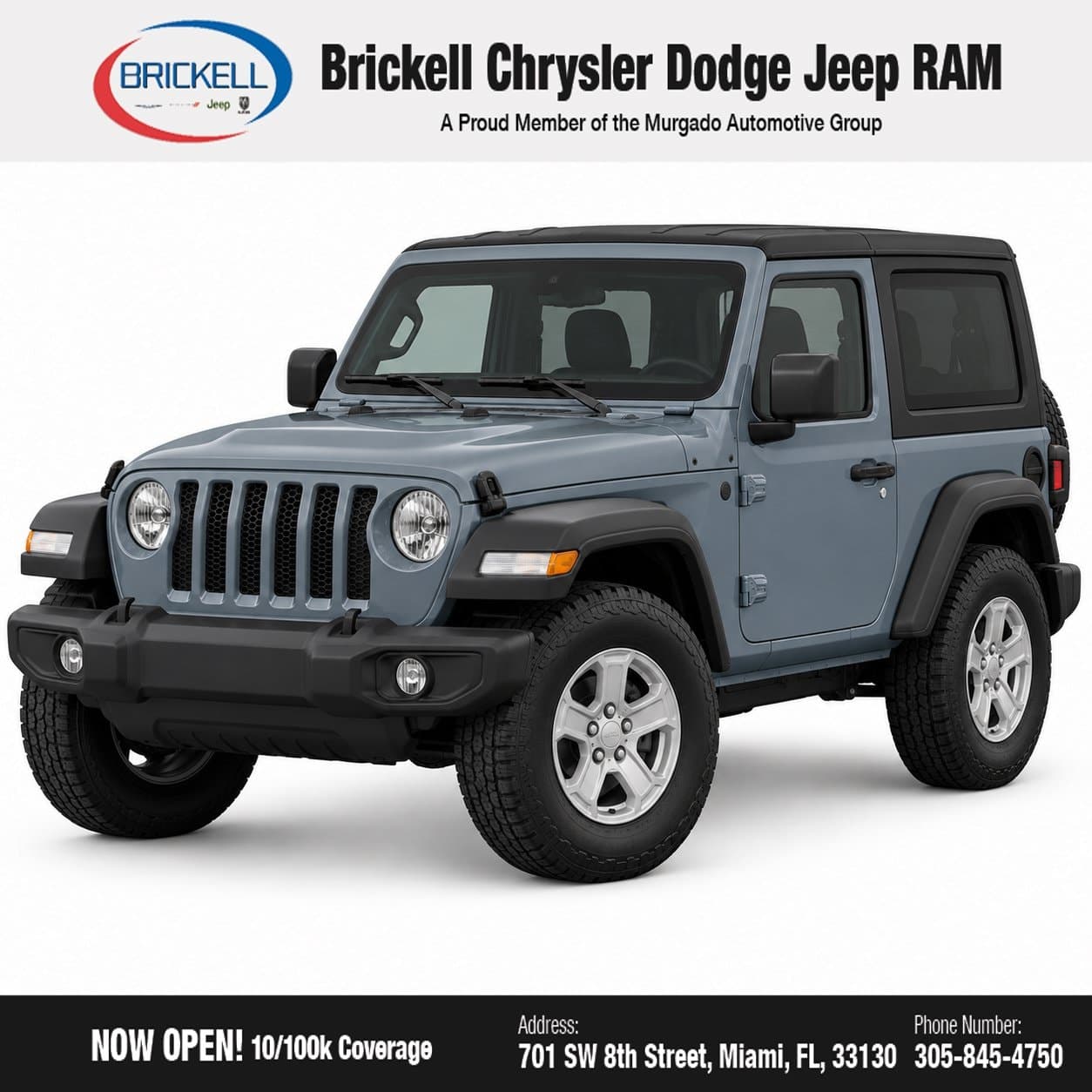 2023 Jeep Wrangler Sport — photo 1 of 10