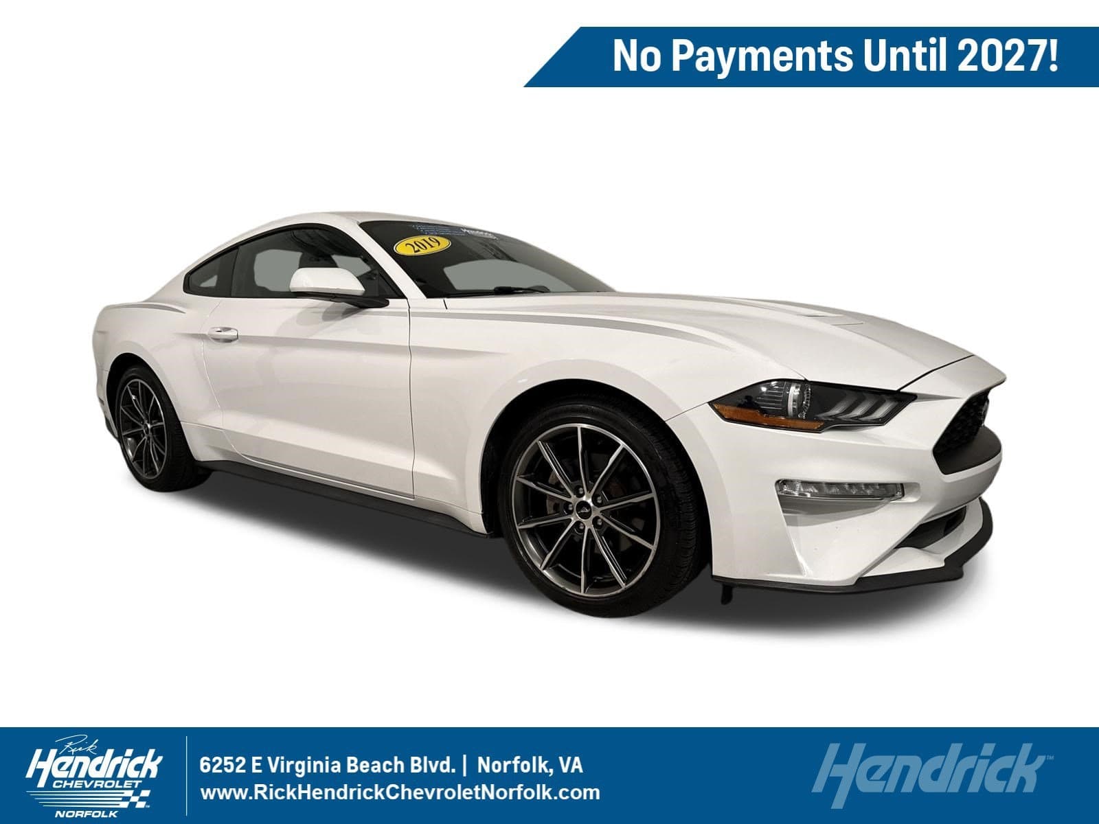 2019 Ford Mustang EcoBoost — photo 1 of 36