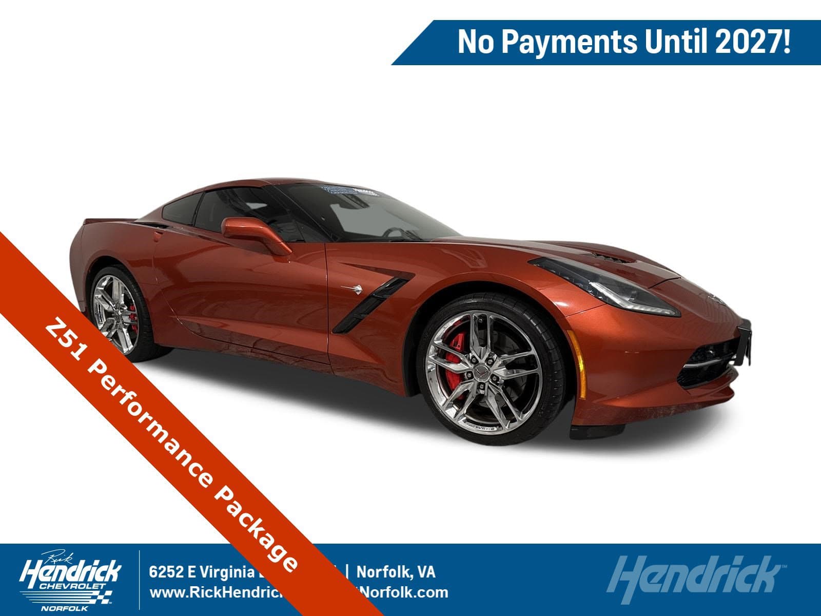 2016 Chevrolet Corvette Z51 2LT — photo 1 of 36