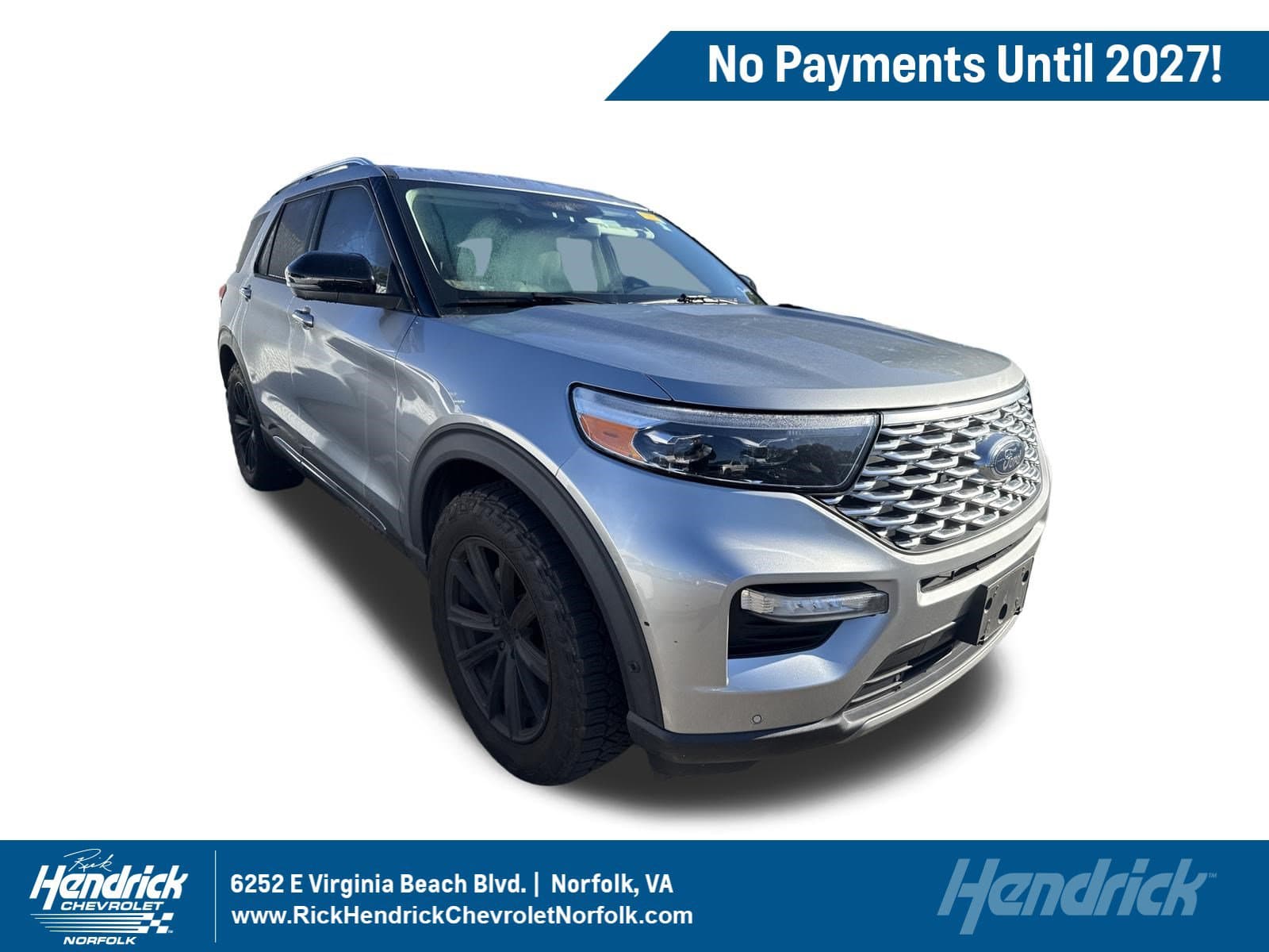 2020 Ford Explorer Platinum — photo 1 of 3
