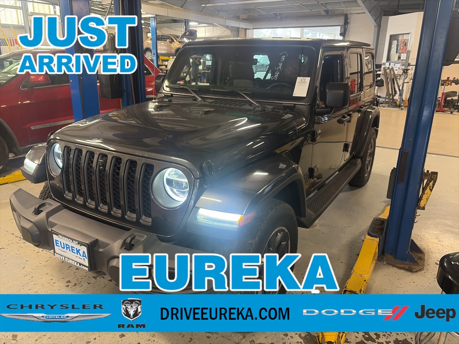2021 Jeep Wrangler Unlimited Sahara — photo 1 of 2