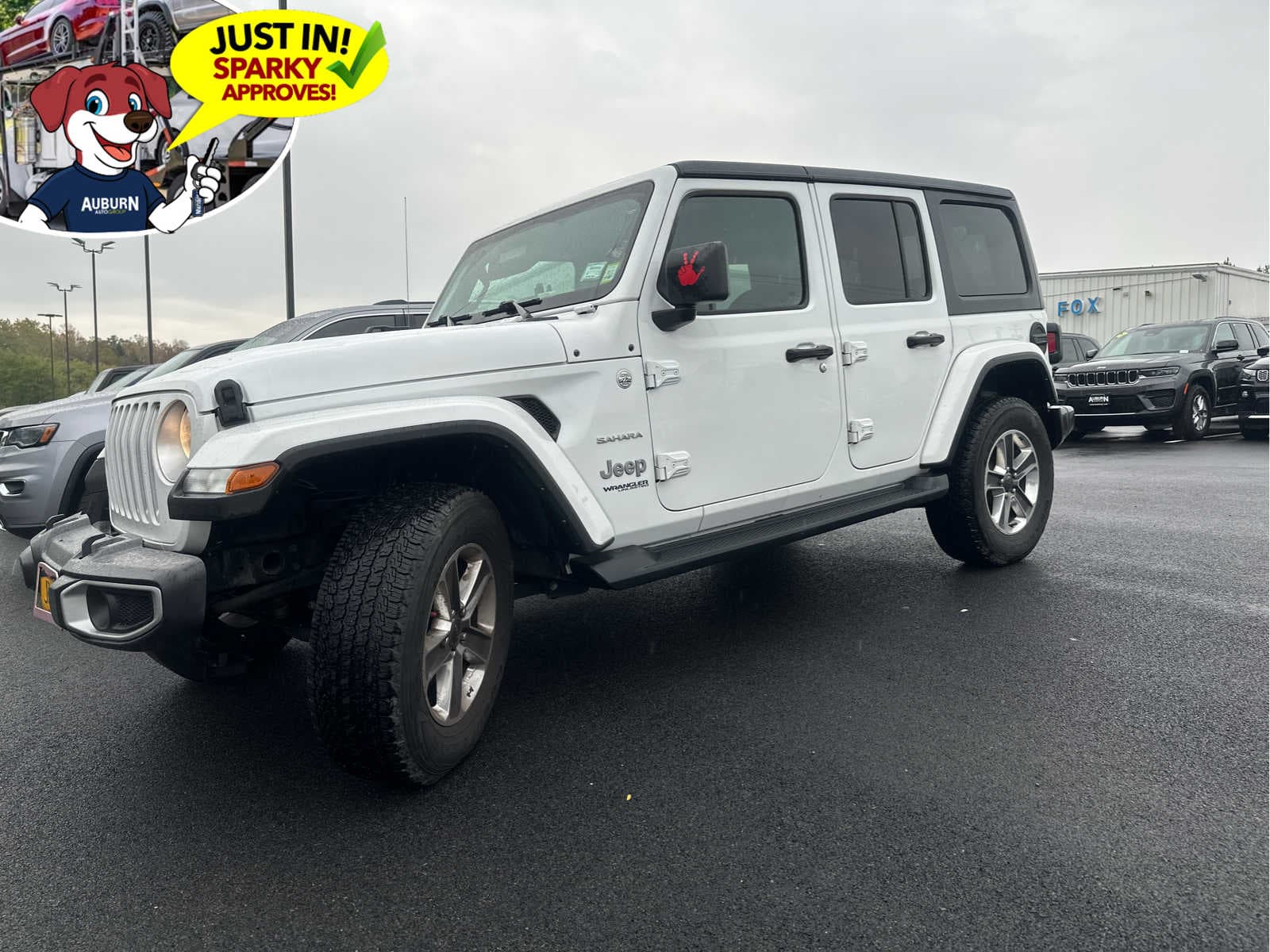 2021 Jeep Wrangler Unlimited Sahara — photo 1 of 14