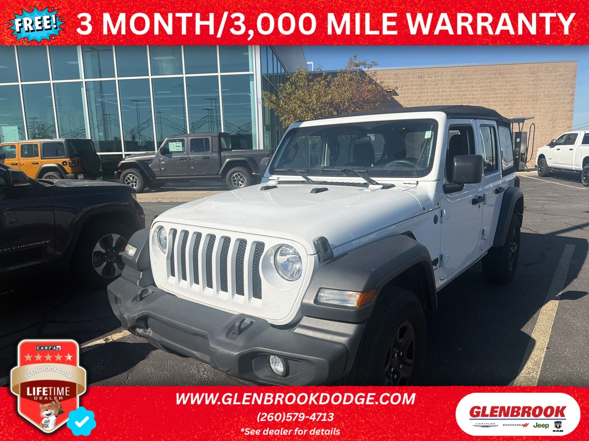2023 Jeep Wrangler Sport — photo 1 of 8