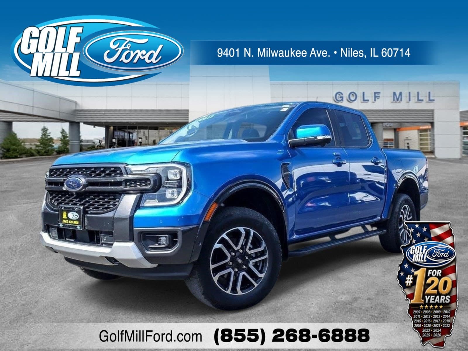 2024 Ford Ranger LARIAT — photo 1 of 33