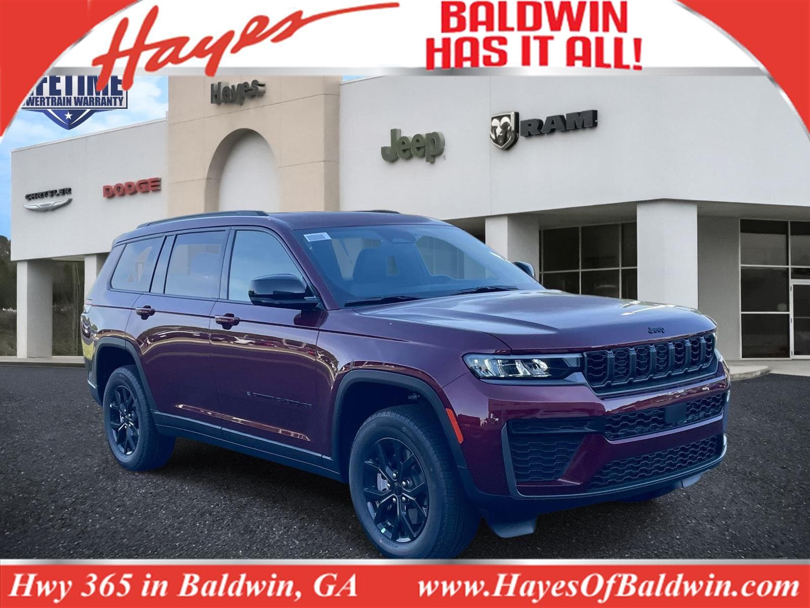 2026 Jeep Grand Cherokee L Laredo Altitude — photo 1 of 37