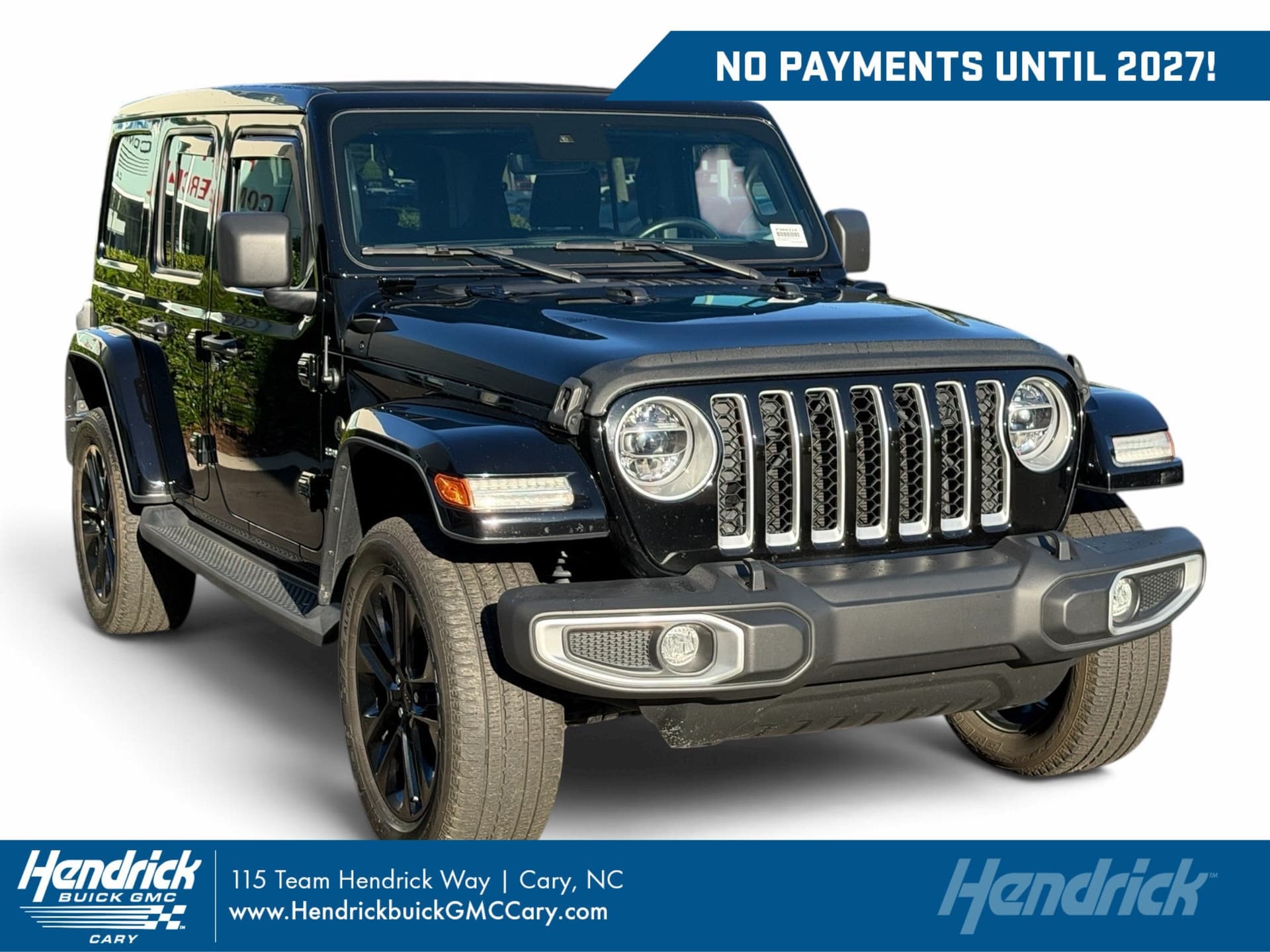 2021 Jeep Wrangler 4xe Unlimited Sahara — photo 1 of 36